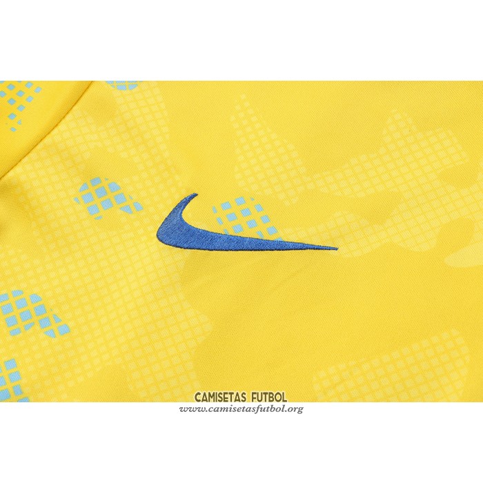 Chandal del Chelsea Manga Corta 2022/2023 Amarillo - Pantalon Corto